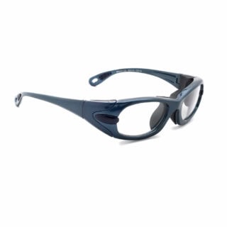 EGM Medium Eyeguard - Shiny Metallic Blue