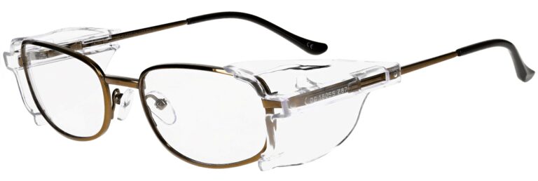 OnGuard 110 Safety Glasses in Brown