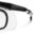Smith Optics Aegis Echo II Asian Fit Eyeshield in Black Frame with with RX Insert Swatch