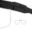 Wiley X PT-1 In Matte Black Clear Lenses with RX Insert, WX-PT-1CRX Swatch