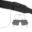Wiley X PT-1 in Matte Black with Smoke Gray and Clear Lenses with RX Insert, WX-PT-1SCRX Swatch