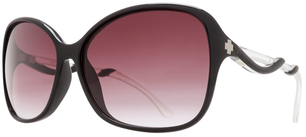 Spy Fiona Prescription Sunglasses in Black/Clear SPY-FIONA-BK