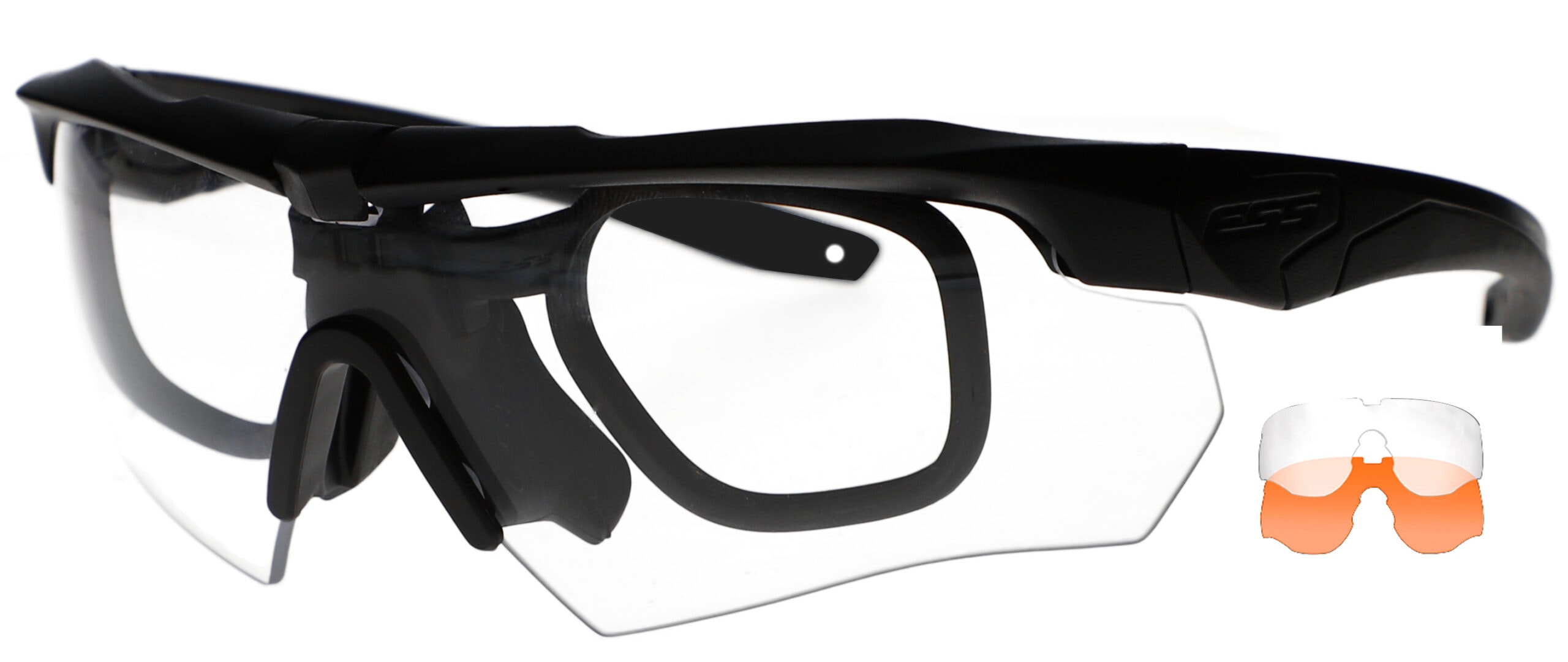 ＥＳＳ　クロスボウ　アイセーフティー Crossblade One Black w/Smoke Gray | ESS EyePro