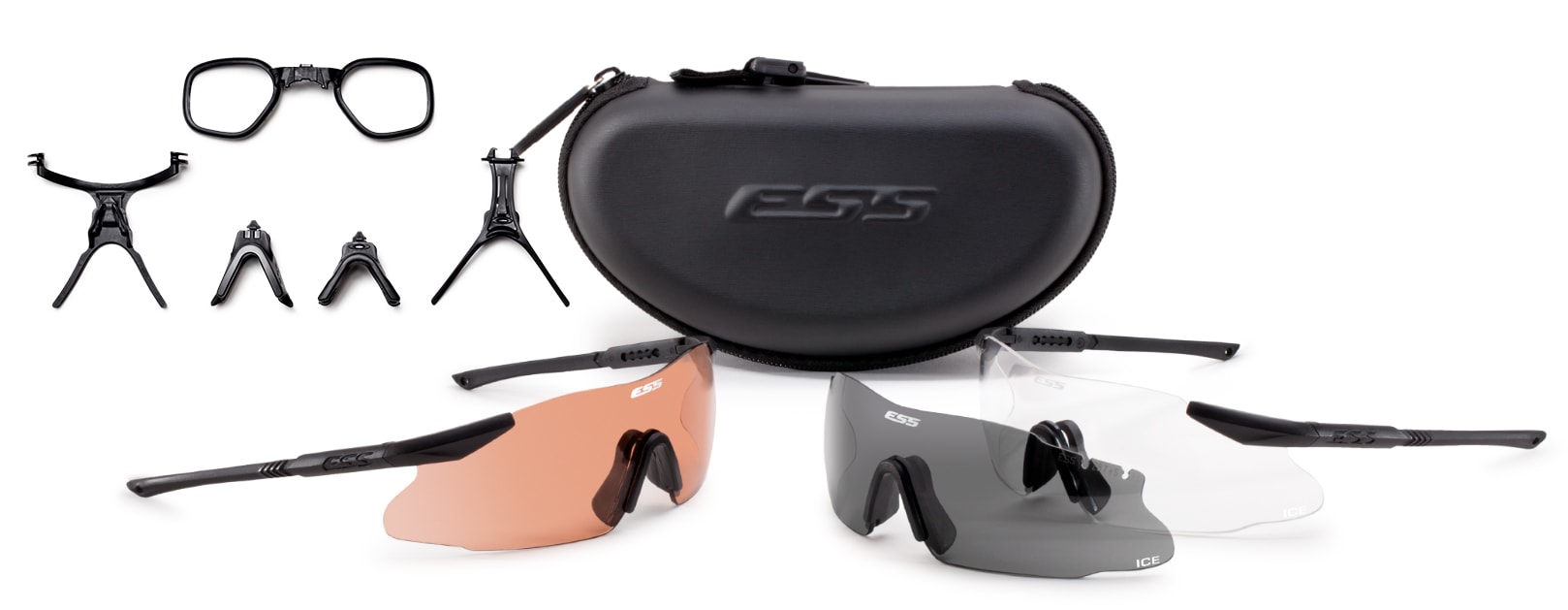 ESS ICE Kit 2X Tactical - ANSI Z87+ - Rx-Safety