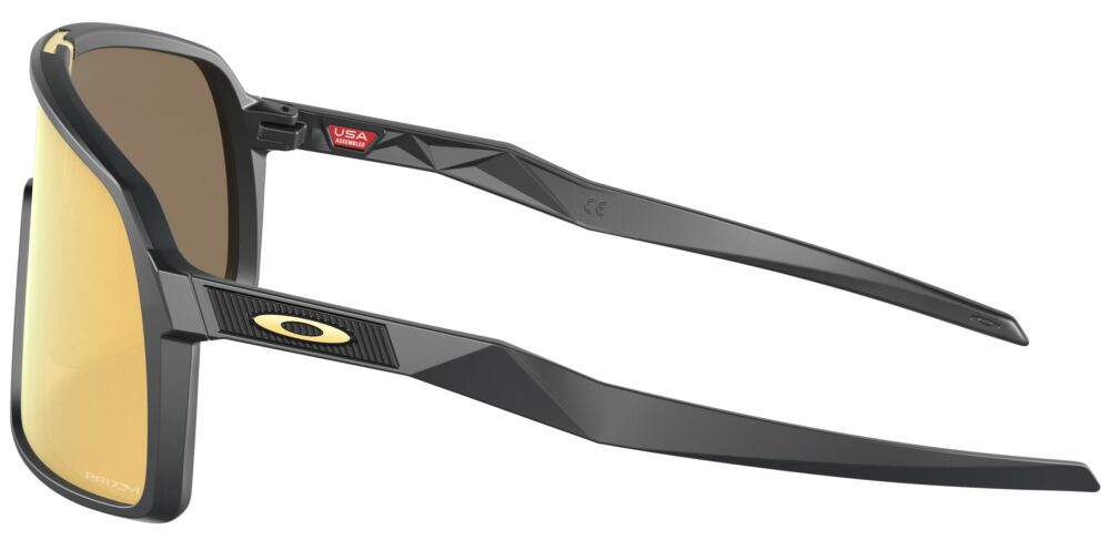 Oakley Sutro Matte Carbon Prizm 24K Sunglasses - No