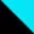 black light blue green swatch