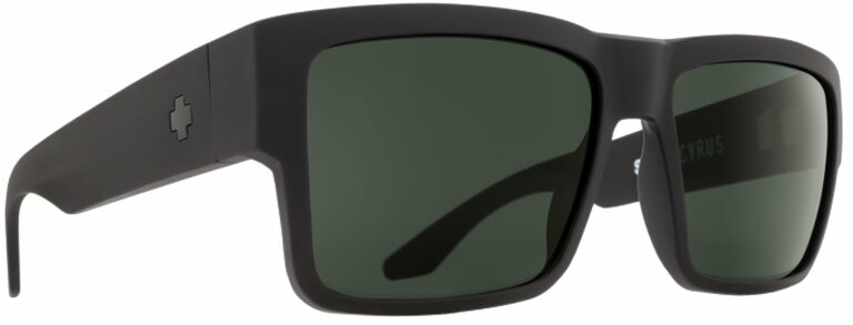 Spy Cyrus Plastic Prescription Sunglasses in Matte Black SPY-CYRUS-MBK