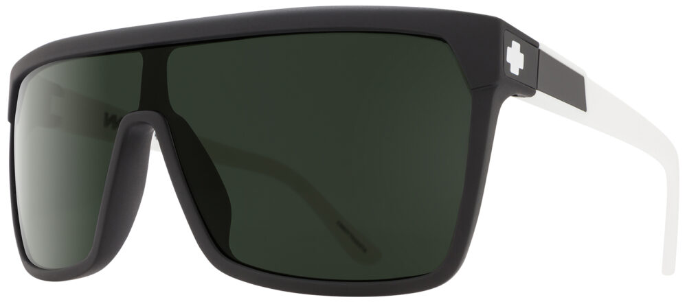 Spy Flynn Sunglasses in Matte Ebony Ivory SPY-FLYNN-MEI