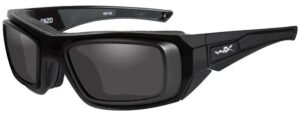 Wiley X Enzo with RX Rim in Matte Black Frame with Gray Lenses, WX-CCENZ03D