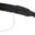 Wiley X PT-1 in Matte Black with Clear Lens, WX-PT-1C Swatch