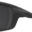 Wiley X Grid in a Matte Black Ops Frame with Smoke Gray Lenses, Angled Left Side, WX-CCGRD01 Swatch