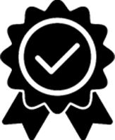 ANSI Badge Black