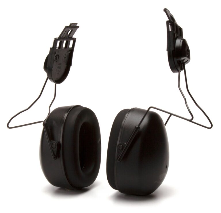 Pyramex Cap Mounted Earmuff for Full Brim Hard Hats