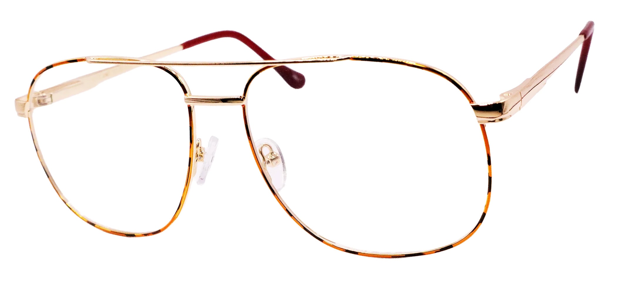 Titmus PC261 Prescription Safety Glasses, angle left, Tortoise