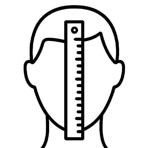 face-ruler-measurement-icon-height