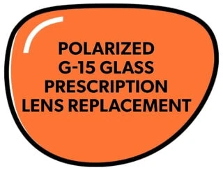 Polarized G-15 Glass Prescription Lens Replacement
