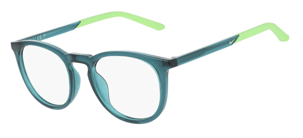 Nike 5078 Glasses, Bright Spruce. Angle-left.