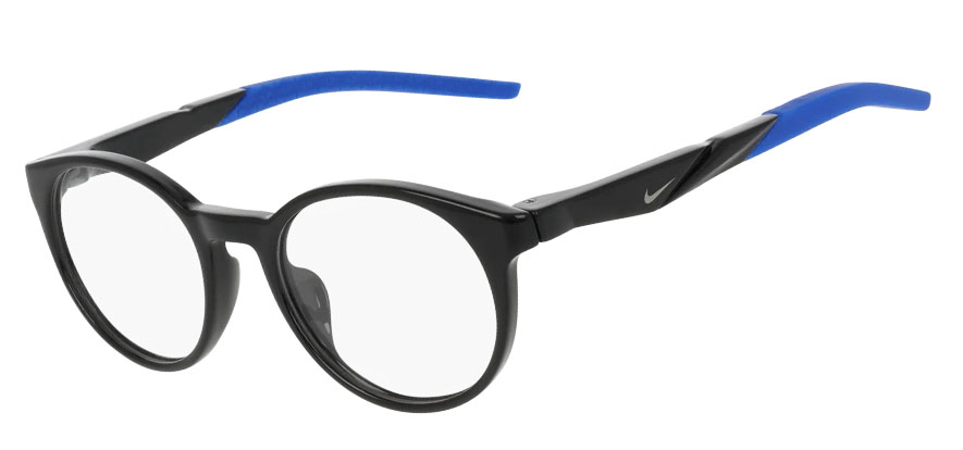 Nike 5107 Glasses, Black. Angle-left.
