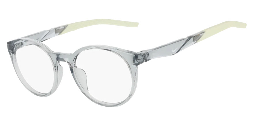 Nike 5107 Glasses, Wolf Gray. Angle-left.