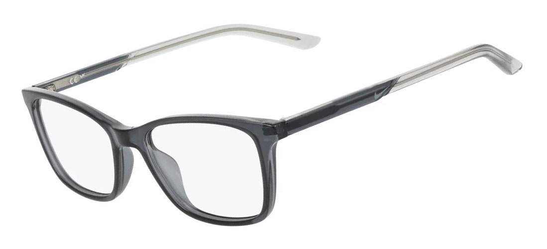 Nike 7133 Glasses, Anthracite. Angle-left.