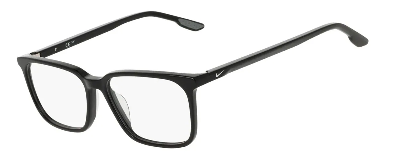Nike 7184 Glasses, Black. Angle-left.