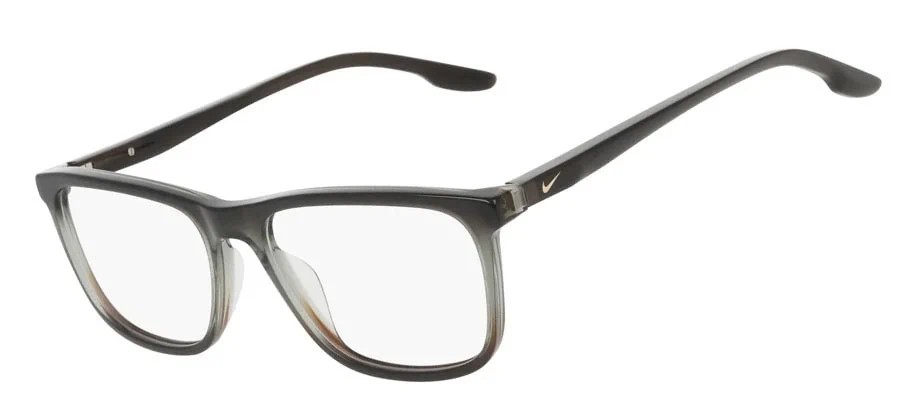 Nike 7185 Glasses, Smoke/Mocha Gradient. Angle-left.