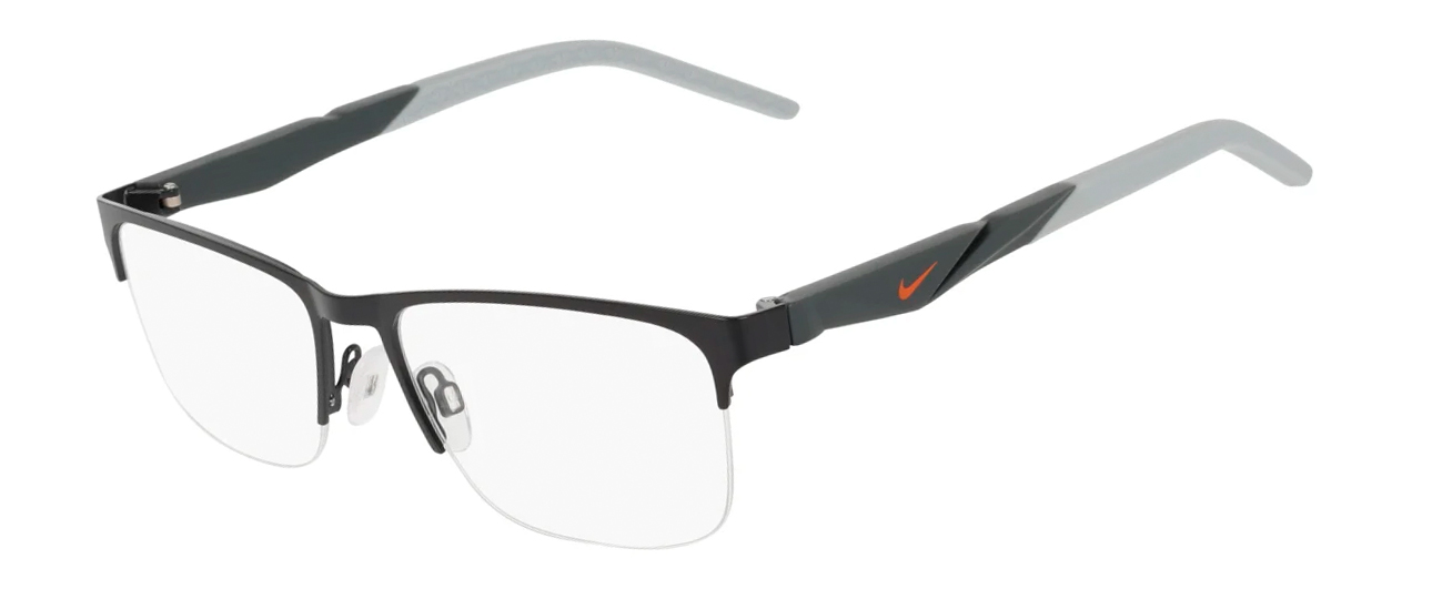 Nike 8196 Glasses, Matte Anthracite. Angle-left.