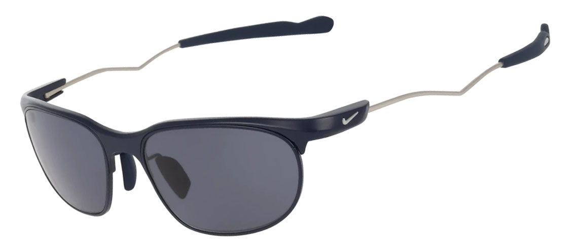 Nike Airelon Impact, Matte Midnight Navy, Blue. Angle-left.
