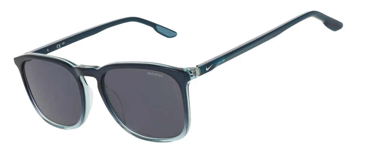 Nike Eclipse Beam, Blue Gradient, Blue Lens. Angle-left.