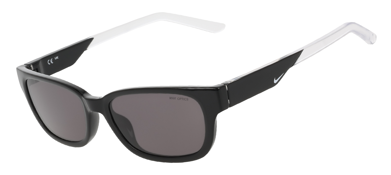 Nike Tide Crest, Black, Grey Lens. Angle-left.