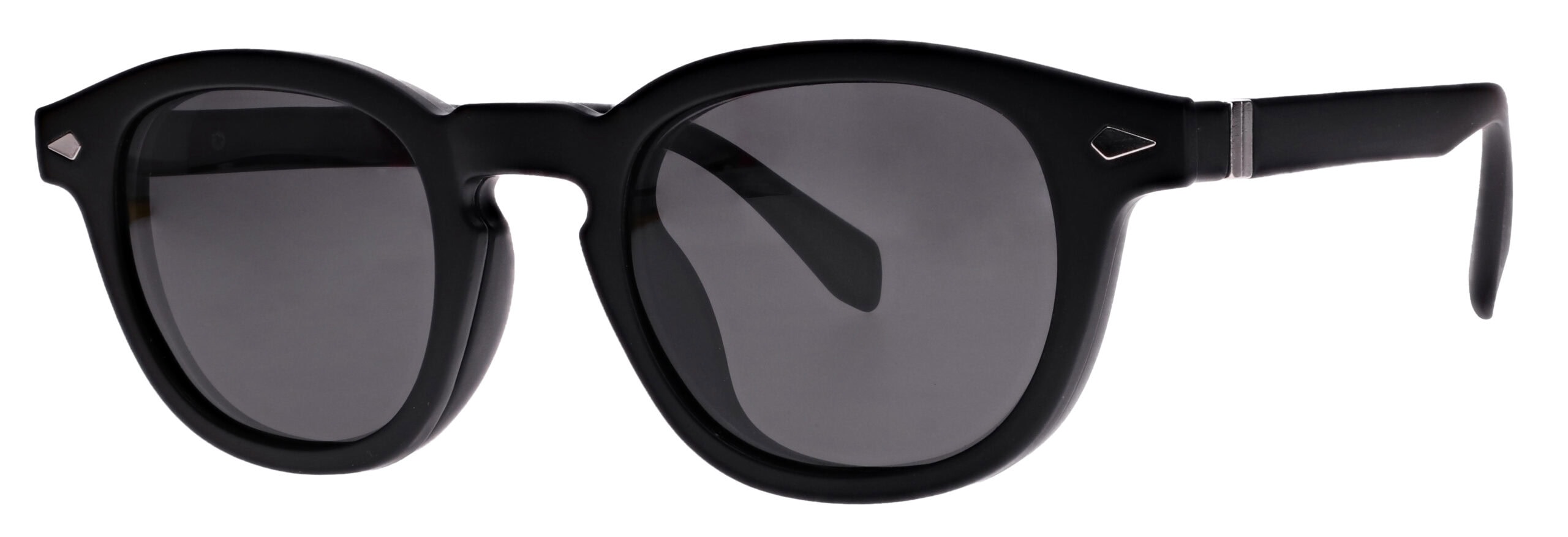 Vistanza Sun 5FM53, 5 Lens Kit, Matte Black. Angle-left with clip on.