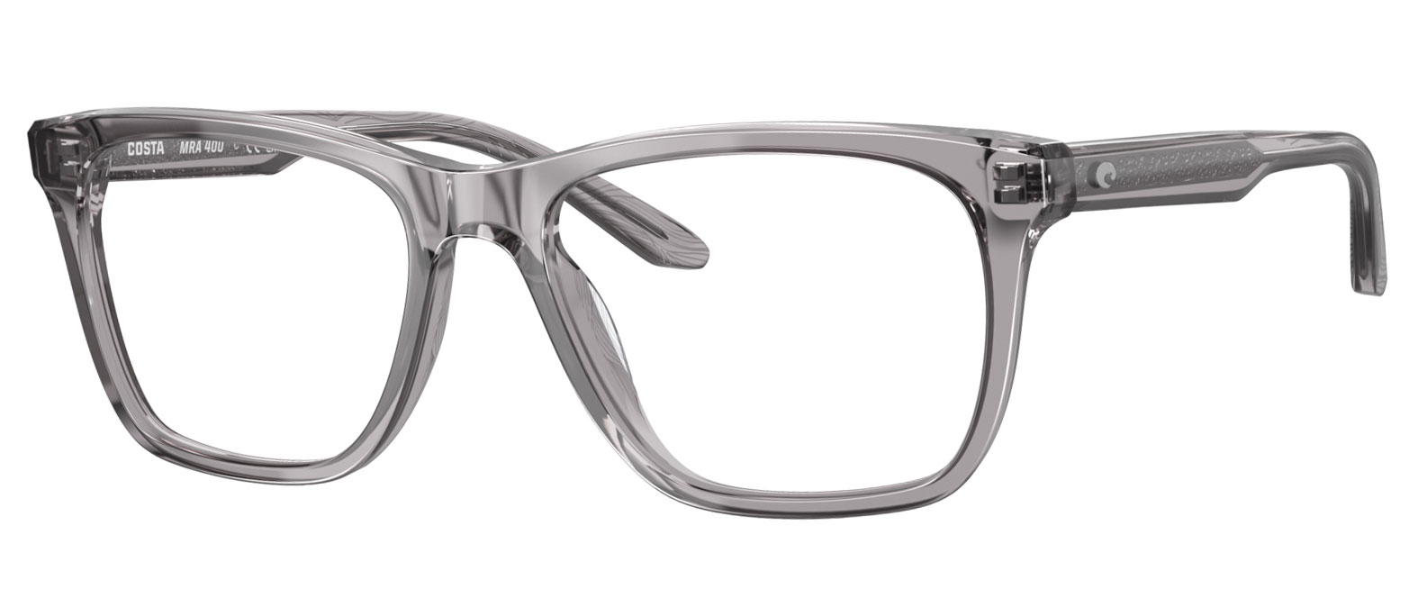 Costa Optical Mariana Trench 400, Smoke Crystal. Angle-left.