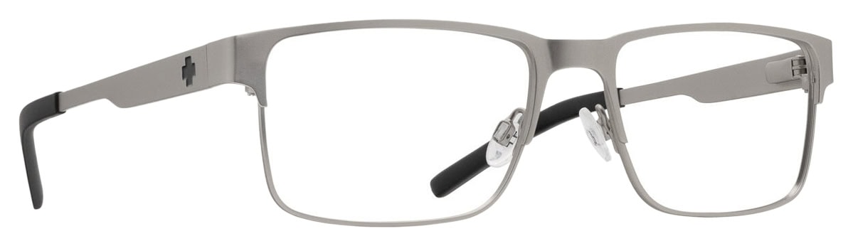 SPY Canston Optical, Matte Silver. Angle-right.