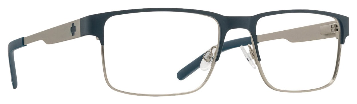 SPY Canston Optical, Matte Blue/Matte Silver. Angle-right.
