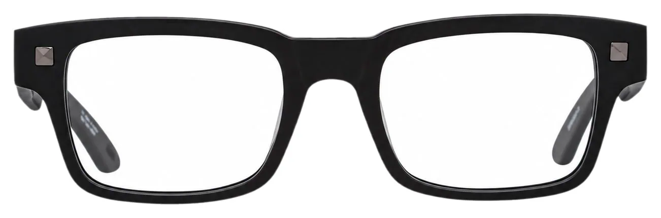 SPY Braden Optical, Matte Black. Front.