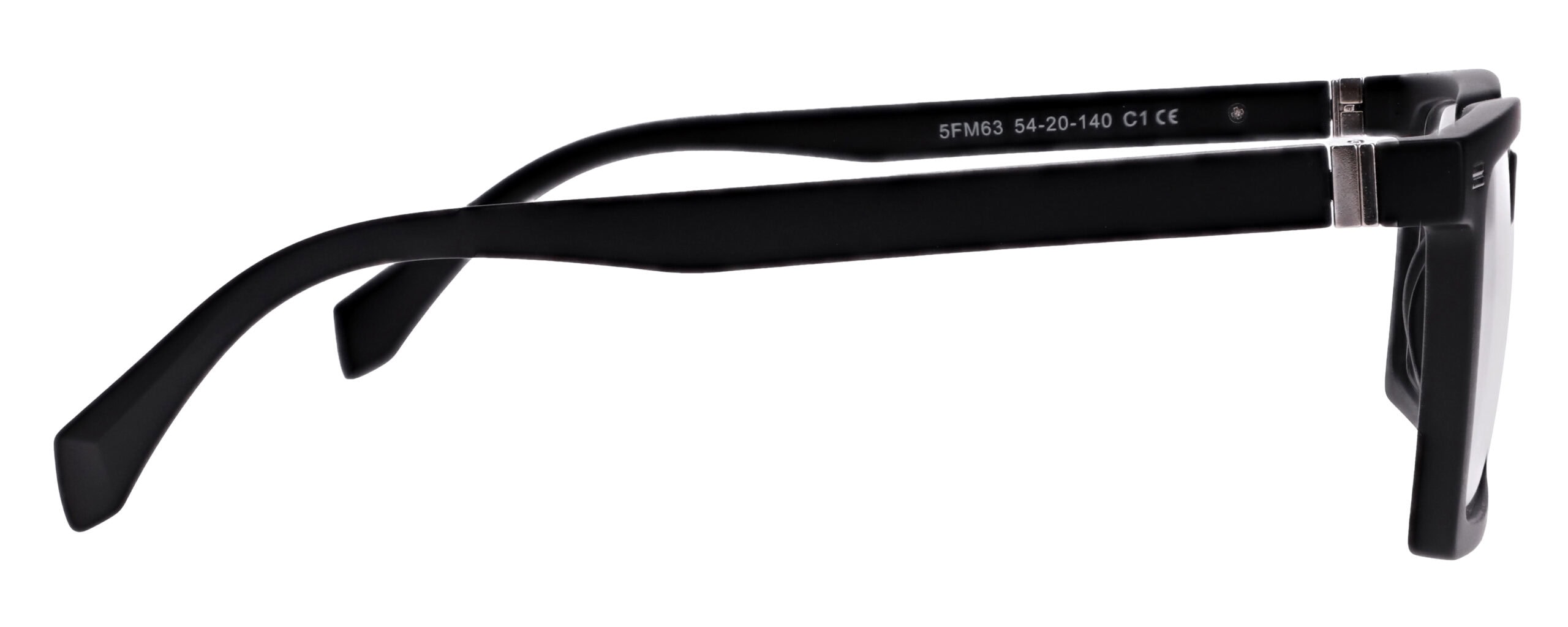 Vistanza Sun TR-5FM63, 5 Lens Kit, Matte Black. Side-right.
